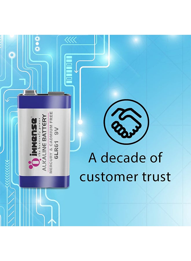 Immense Renewed - 9V Ultra Digital Alkaline Battery Pack of 12 - Image 5